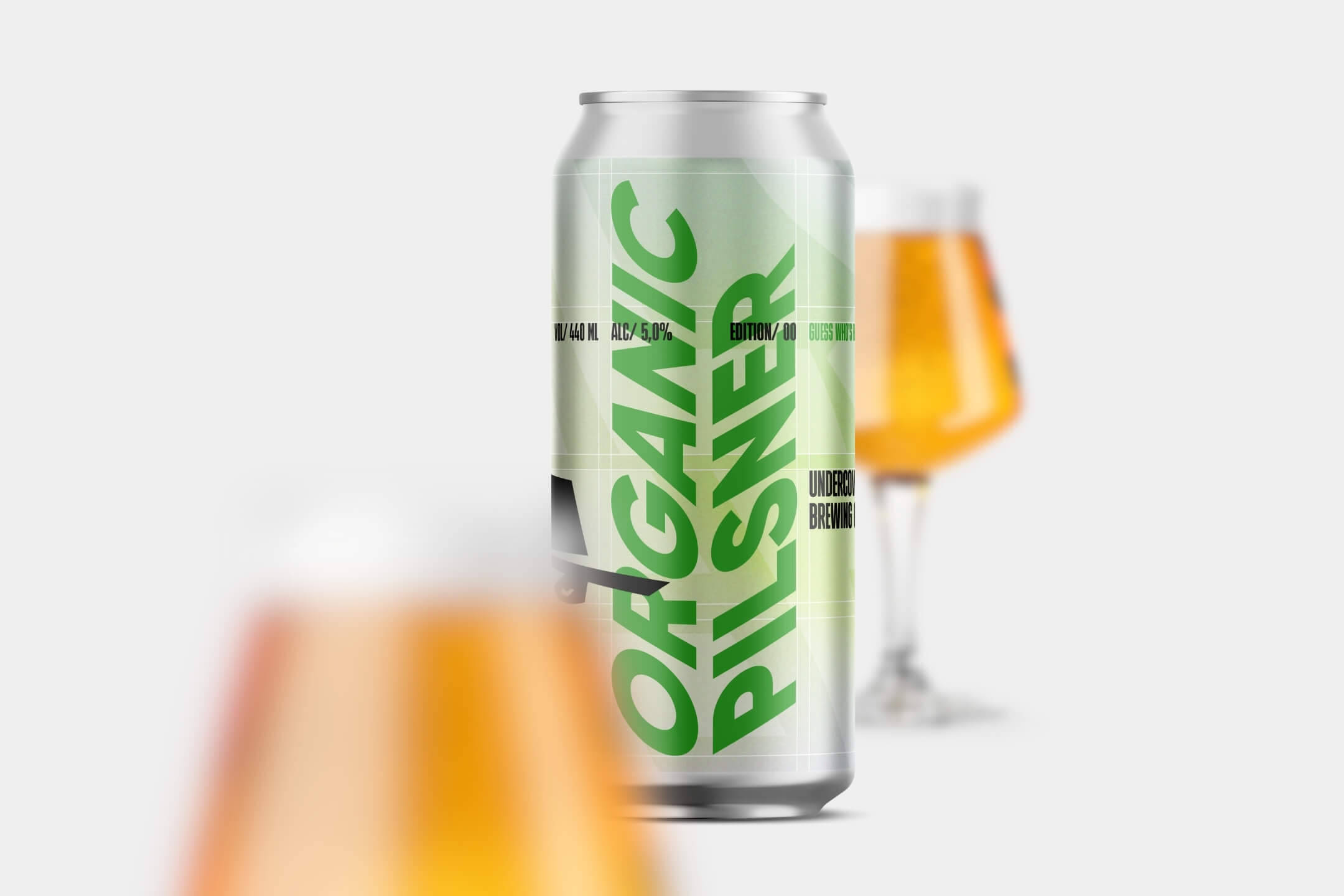 Undercover Brewing - Organic Pilsner